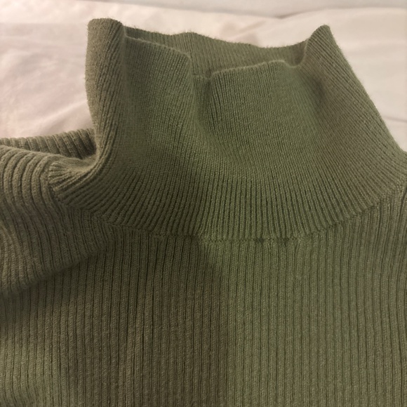 Gently worn Sezane Harper Dress Moss Green - Size XS - Picture 6 of 10